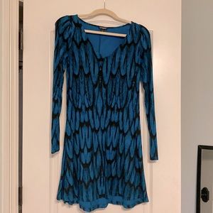 Express Feather Dress